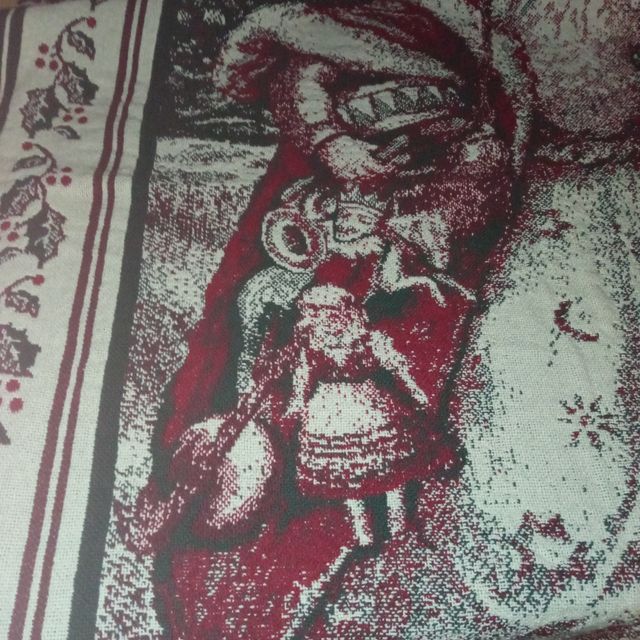 rug natalizio, americano (coperta, centrotavola)