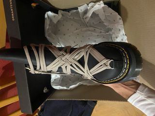 Botas Dr. Martens x Rick Owens Negras 10.5us