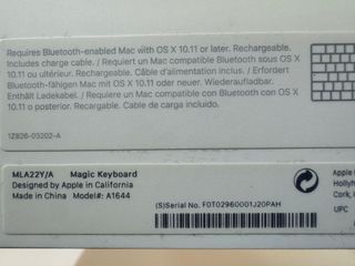 Teclado Apple Magic Keyboard Plata/Blanco