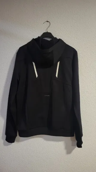 Chaqueta Adidas Climalite Negra y Blanca