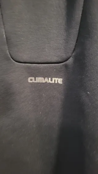 Chaqueta Adidas Climalite Negra y Blanca