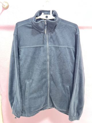 Chaqueta Forro Polar Gris tallas M y L