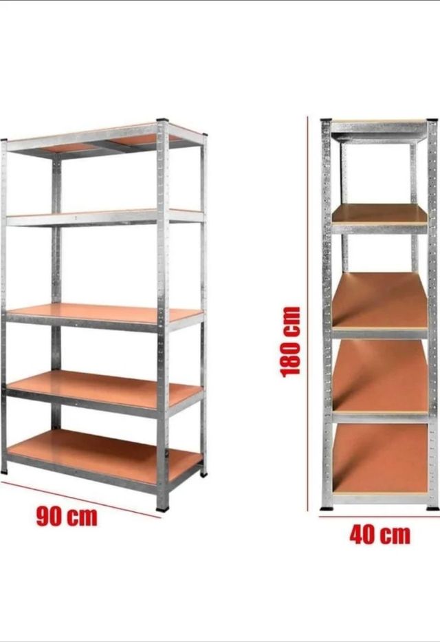 Estantería Metálica Robusta 180x90x40cm NUEVA! New