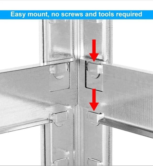 Estantería Metálica Robusta 180x90x40cm NUEVA! New