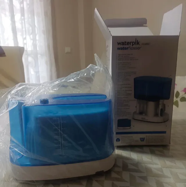 Irrigatore Dentale Waterpik Bianco e Blu