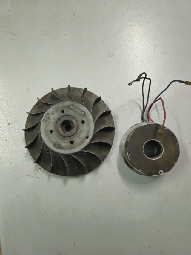 Volante magnético y encendido FEMSA Vespa DN Iris