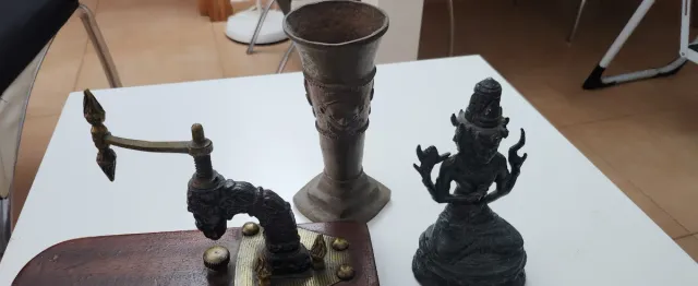 Lote 3 piezas antiguas