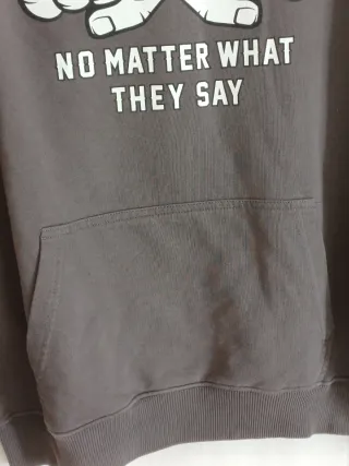 Felpa con stampa Beat Hard