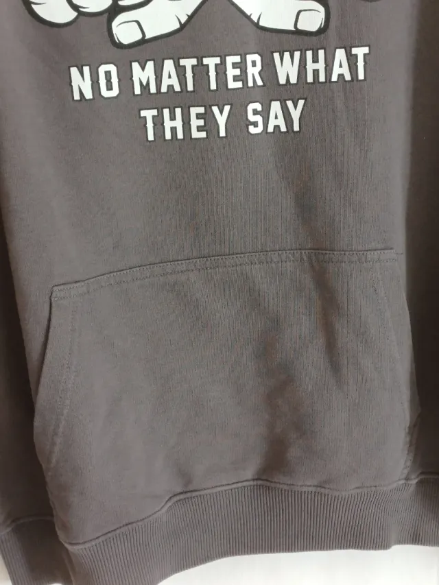 Felpa con stampa Beat Hard