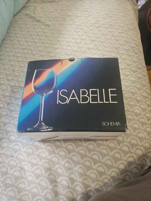 2 juegos de Copas Bohemia Isabelle 190ml[ 2 juego