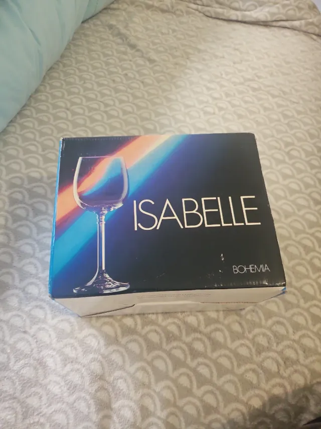 2 juegos de Copas Bohemia Isabelle 190ml[ 2 juego