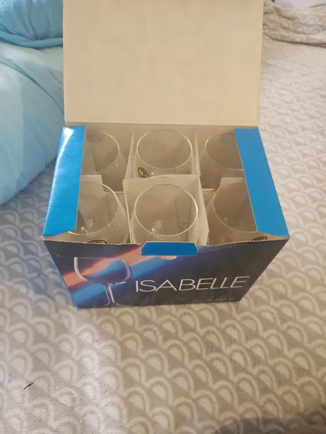 2 juegos de Copas Bohemia Isabelle 190ml[ 2 juego