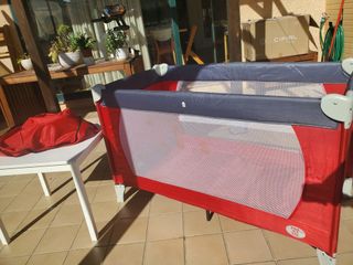 Cuna de viaje Jane Duo Level Toys + colchón