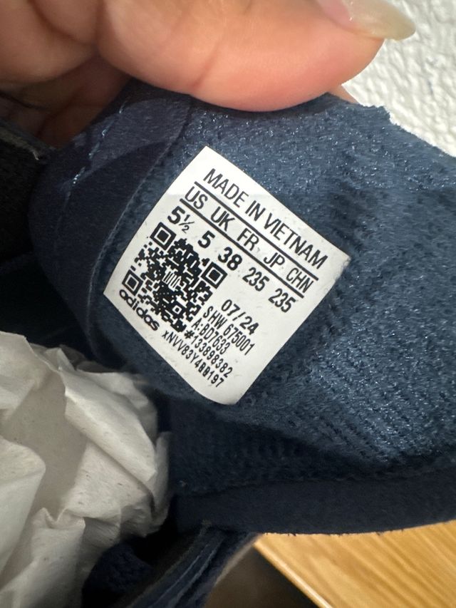 Adidas Spezial Azul Marino y Azul Claro