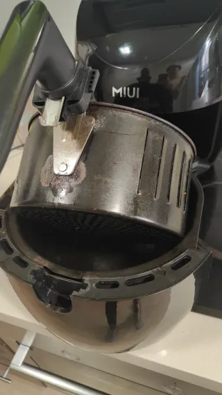 Freidora de aire MIUI negra