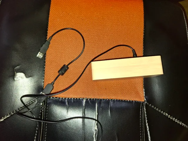 Reloj Madera Adhope USB/Pilas