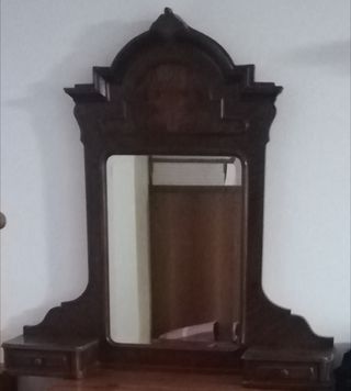 Specchiera vintage in legno