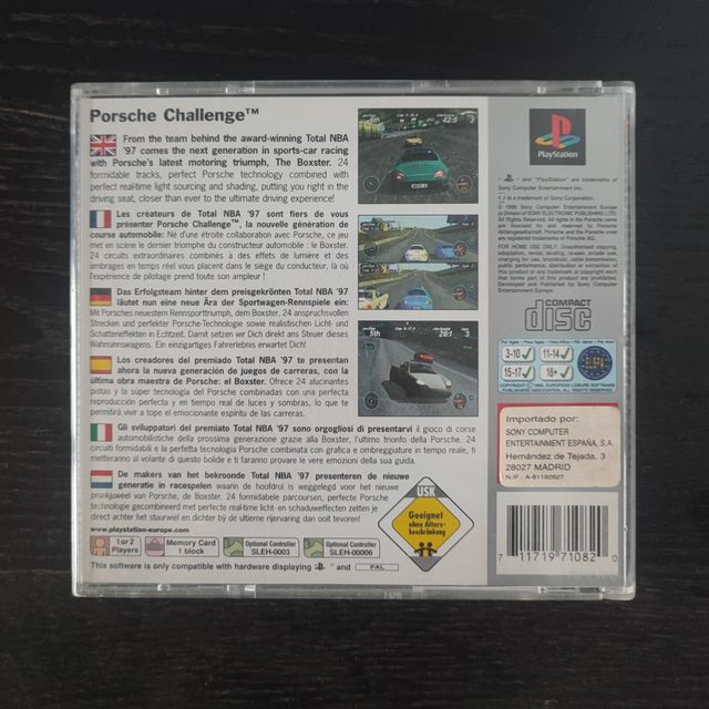 Porsche Challenge PS1 Platinum