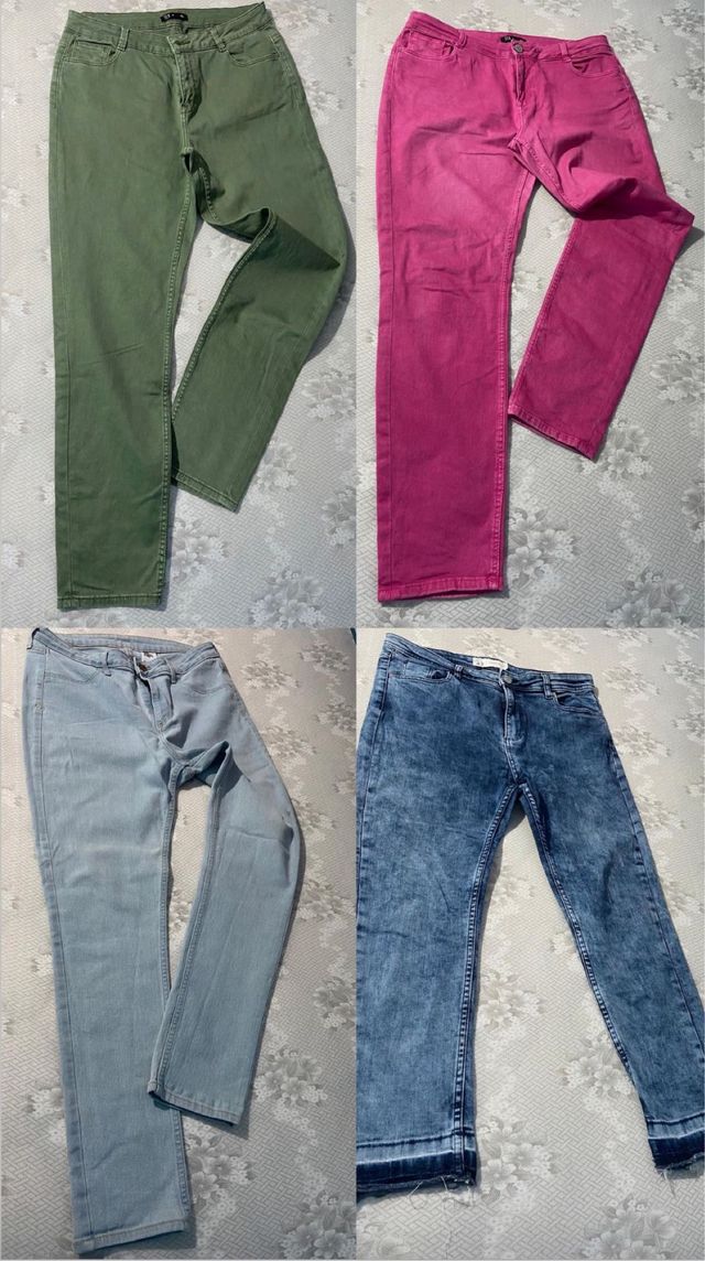 Lote 4 pantalones talla 40
