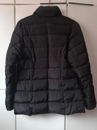 Chaquetón acolchado negro