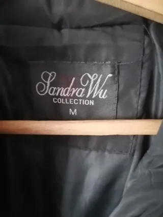 Chaquetón acolchado negro