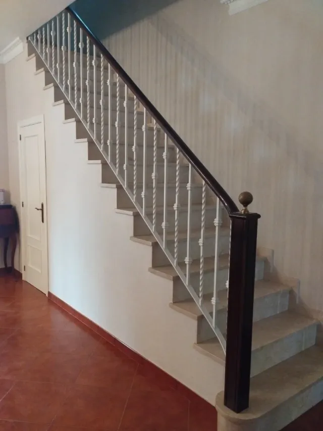 Baranda de escaleras interior