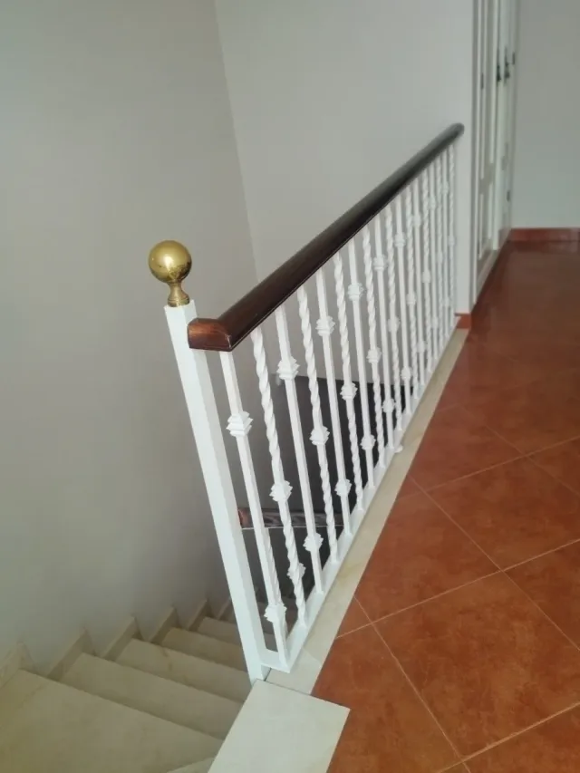 Baranda de escaleras interior