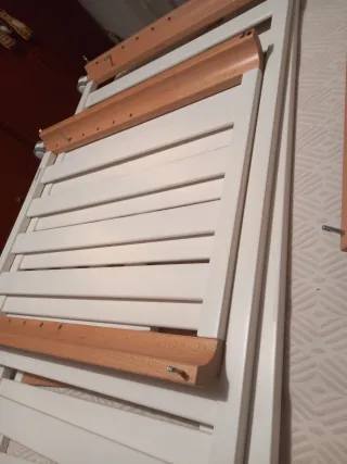 Cuna Doco sleeping 60x120cm blanca/natural