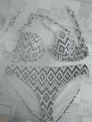 Bikini estampado geométrico