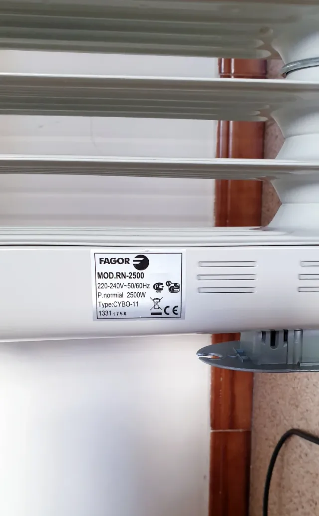 RADIADOR CON TRANSPORTE INCLUIDO