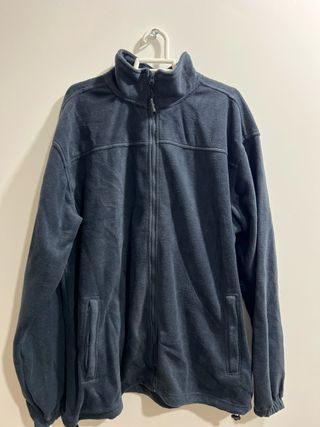 Chaqueta Forro Polar Azul talla L y XL