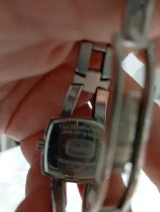 Reloj Lotus Mujer Plata y Blanco