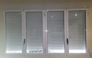 Ventana aluminio en buen estado