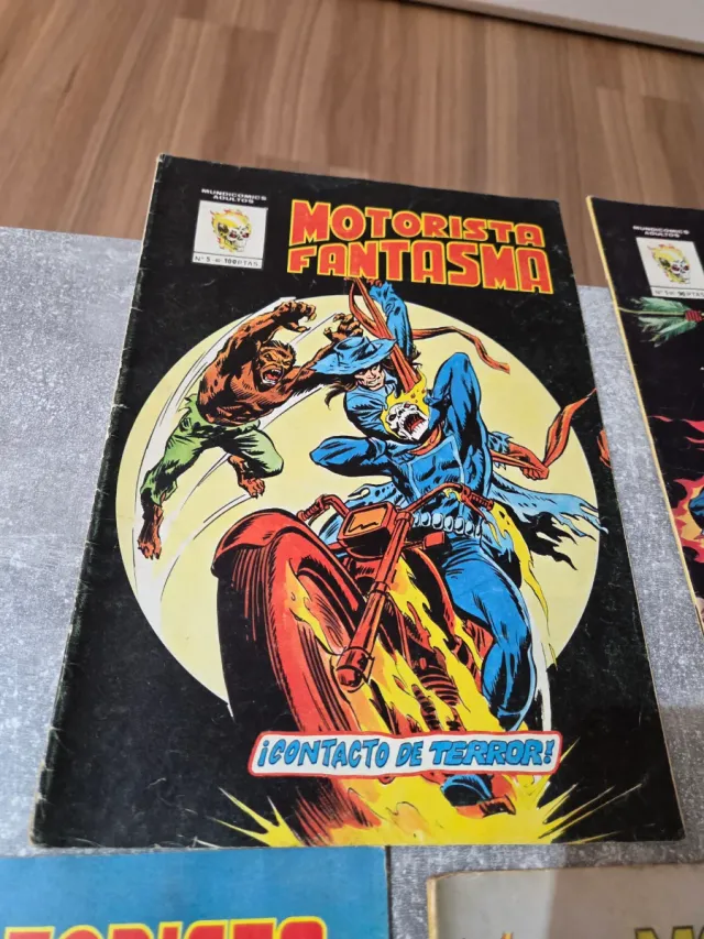 Comics Motorista Fantasma Ediciones  Vertice 1981