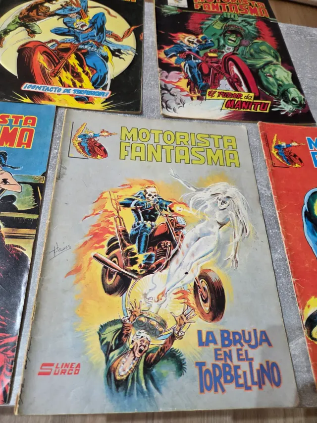 Comics Motorista Fantasma Ediciones  Vertice 1981