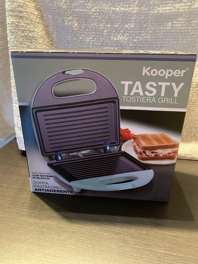 Tostiera Grill Kooper Tasty - Nuova