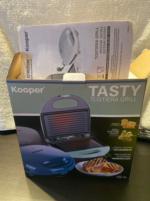 Tostiera Grill Kooper Tasty - Nuova
