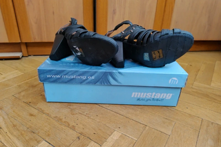 Sandalias Mustang Talla 38 Negras