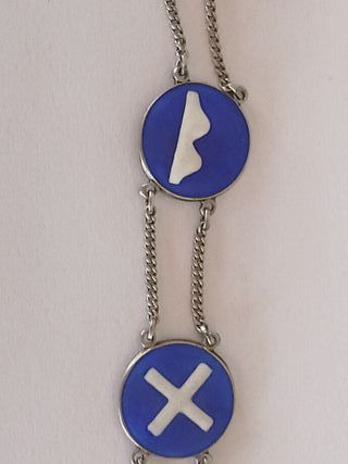 Insignia RAC con Corona y Cadena