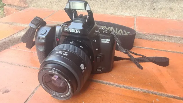 Minolta Dynax 500si Cámara Analógica