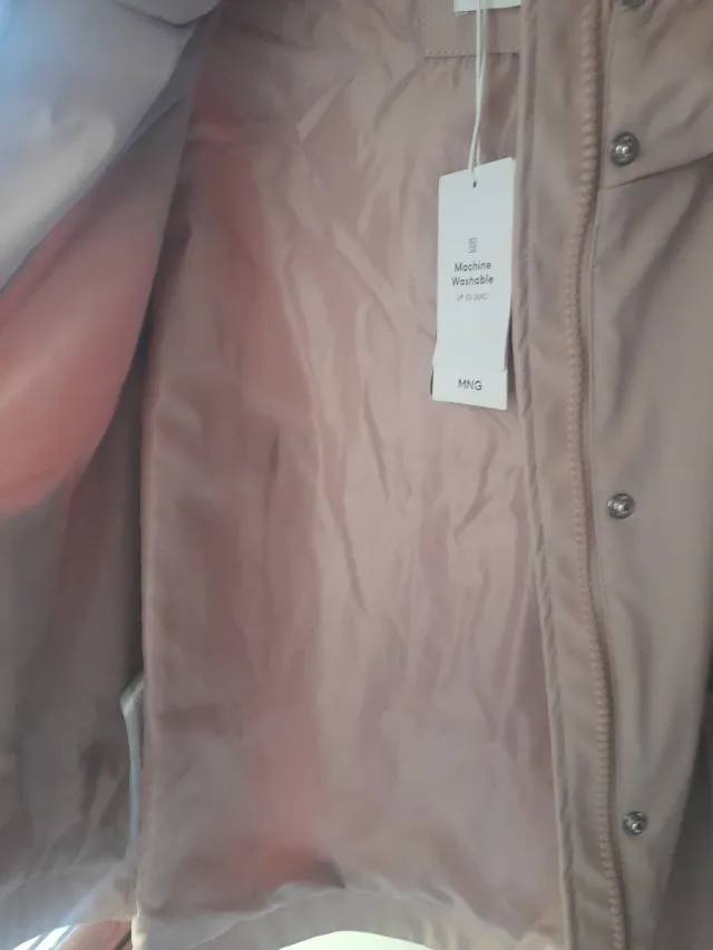 Chaqueta Impermeable Mango Talla M