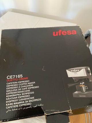 Cafetera Ufesa Duetto Crema