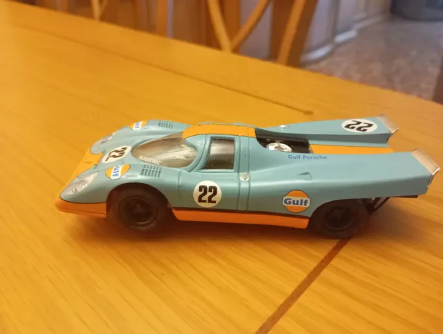 Coche Scalextric Gulf Porsche 22