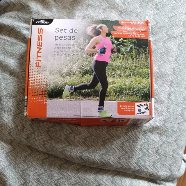 Set de pesas tobilleras y muñequeras