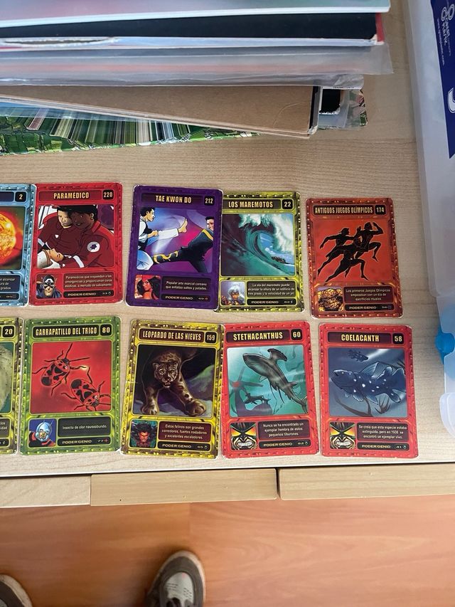 lote cartas marvel