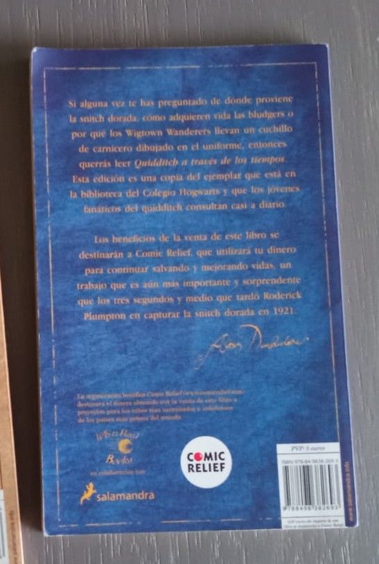 Quidditch a través de los tiempos (Un libro de ...