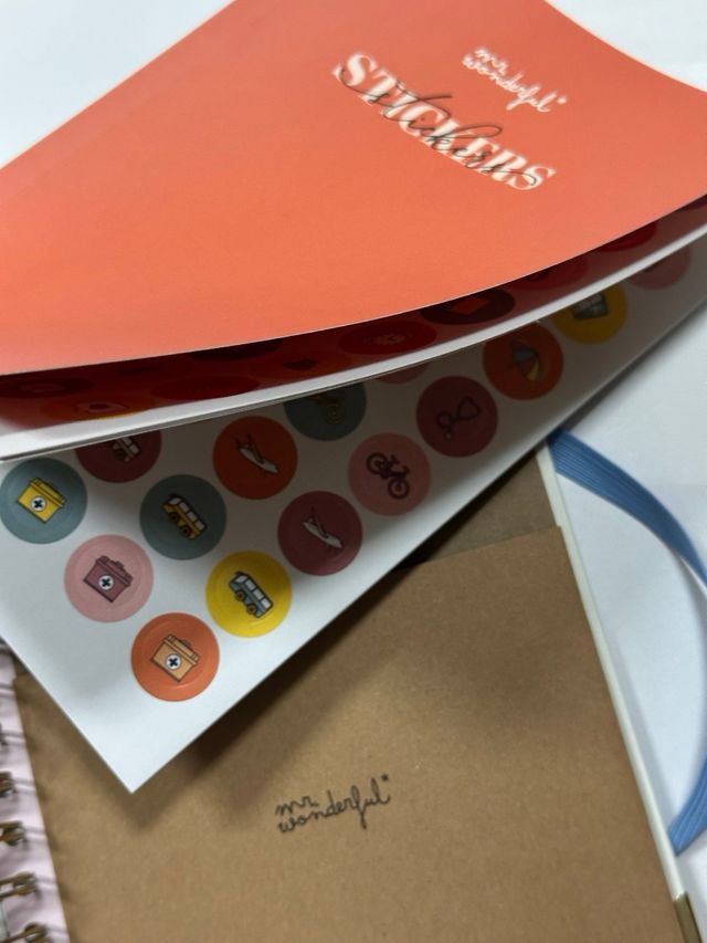 Agenda Mr.Wonderful Diaria 2025-26