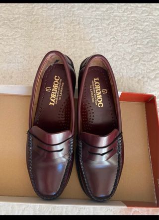 Mocasines granates L.L.Bean