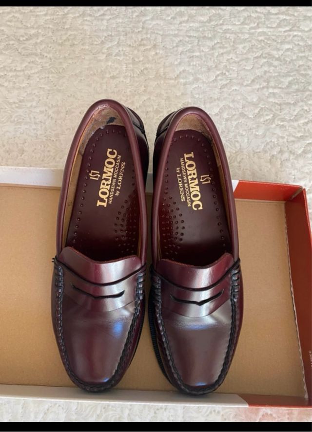 Mocasines granates L.L.Bean