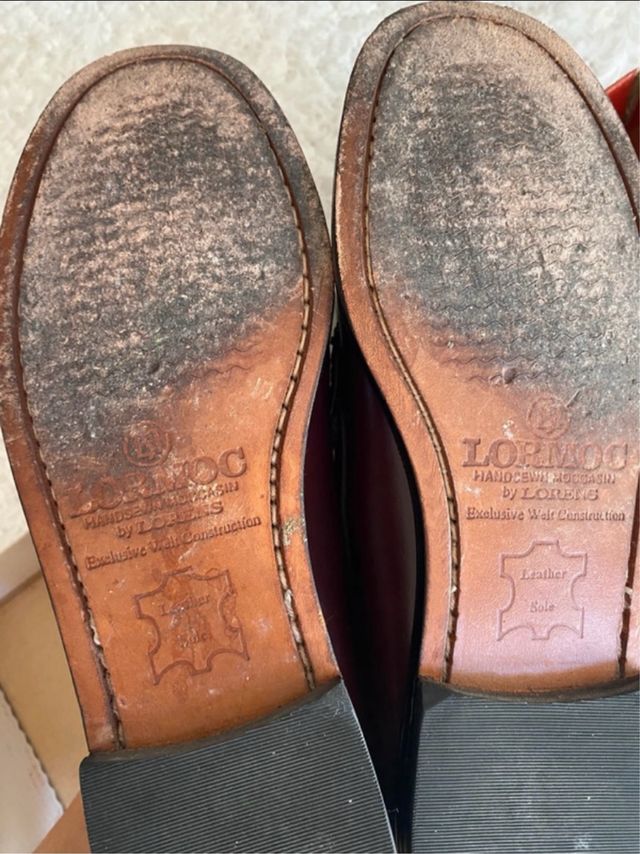 Mocasines granates L.L.Bean